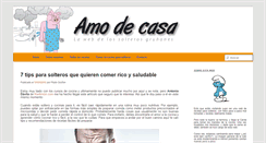 Desktop Screenshot of amodecasa.com